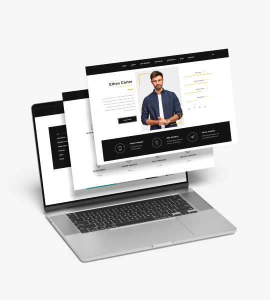 Freelancer & Portföy Web Sitesi