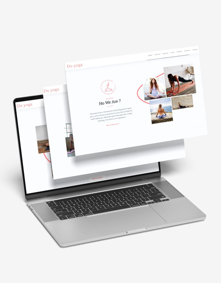 Yoga & Meditasyon Eğitmeni Web Sitesi