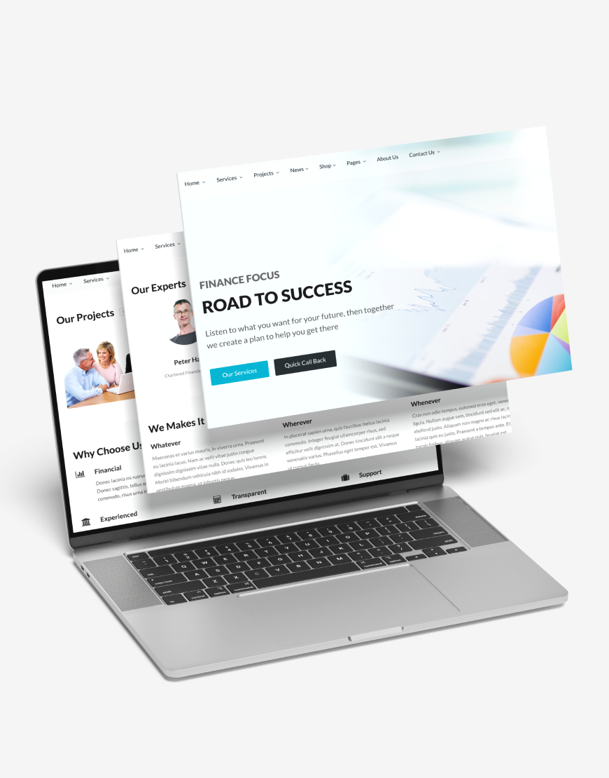 Yatırımcı & Finansal Danışman Web Sitesi