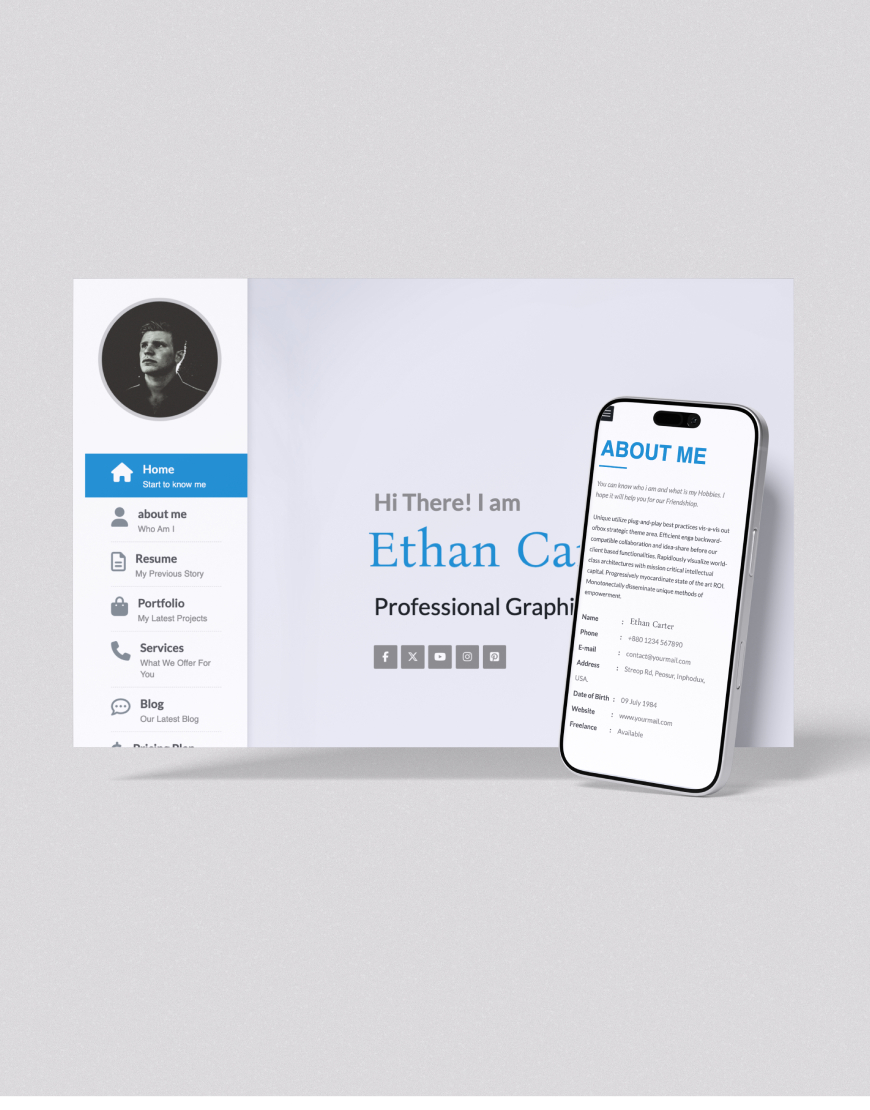 Online CV & Özgeçmiş Web Sitesi