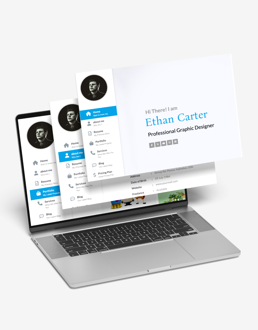 Online CV & Özgeçmiş Web Sitesi