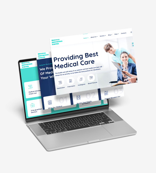 Medikal Estetik Merkezi Web Sitesi