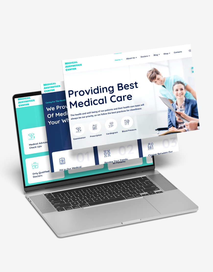 Medikal Estetik Merkezi Web Sitesi