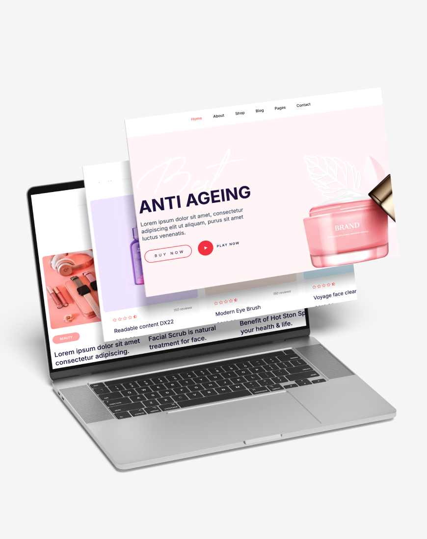 Kozmetik Ürünleri Web Sitesi