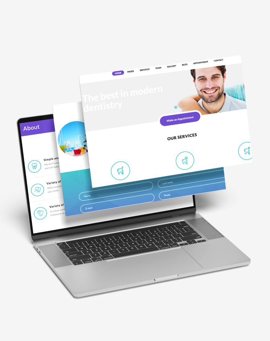 Diş Kliniği Web Sitesi