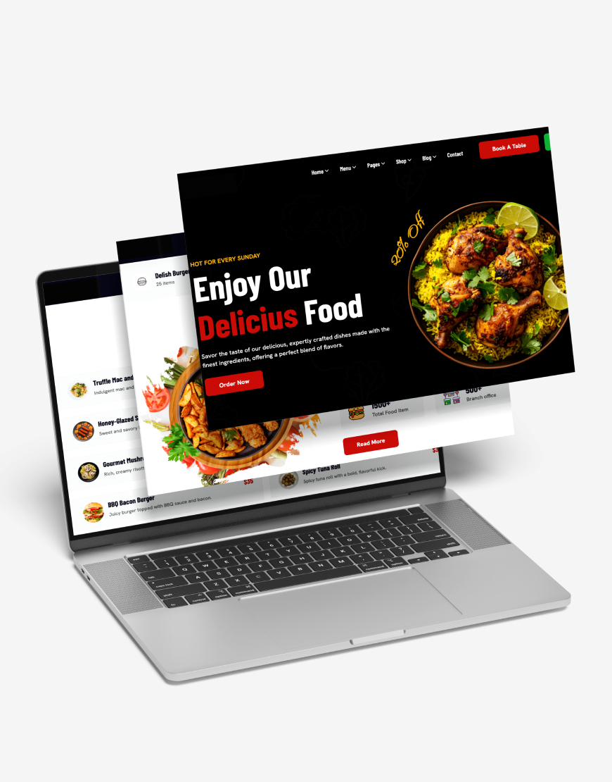 Fast Food Web Sitesi