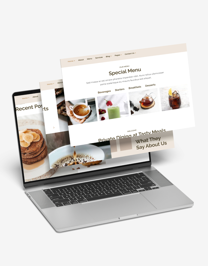 Çay & Kahve Dükkanı Web Sitesi