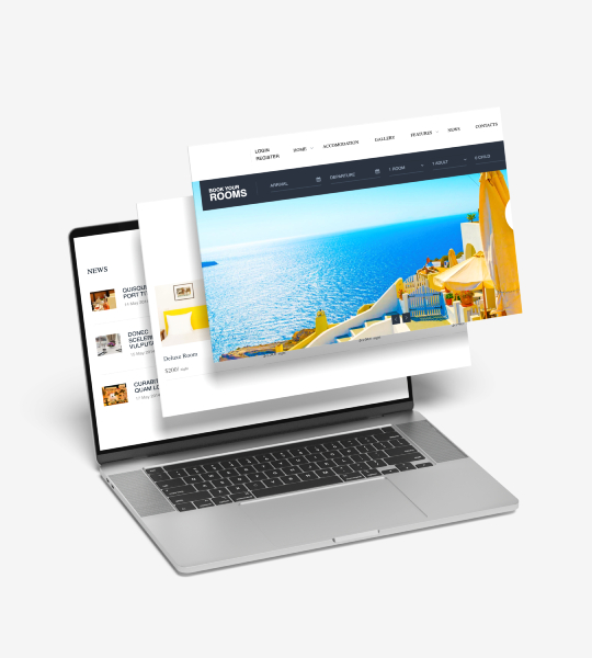 Otel & Pansiyon Web Sitesi