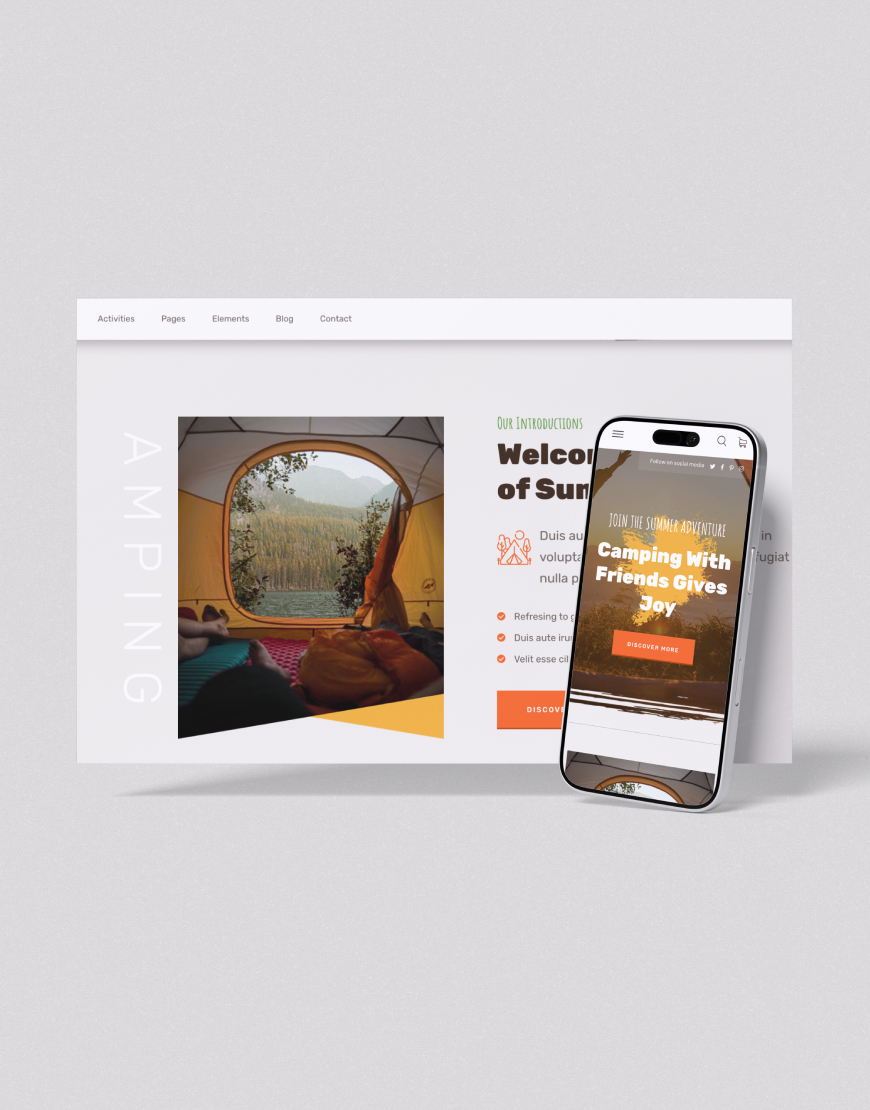 Kamp & Karavan Alanları Web Sitesi