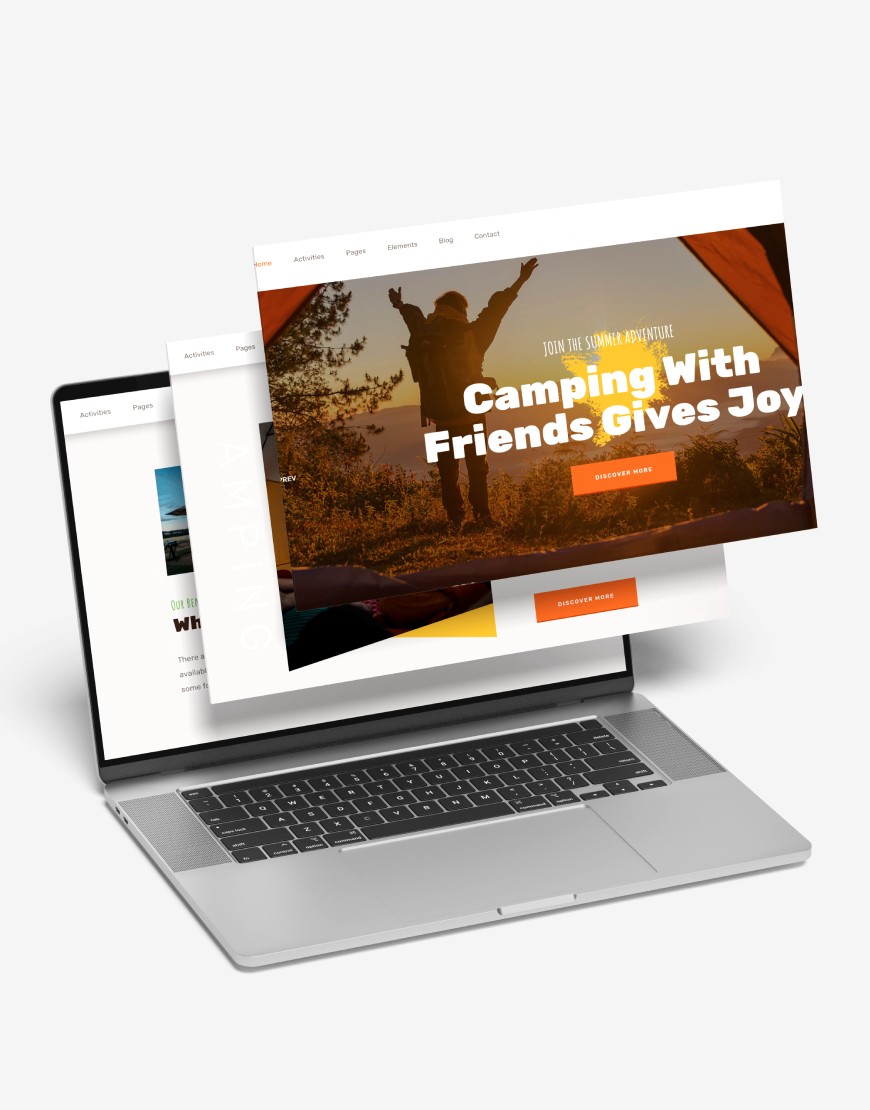 Kamp & Karavan Alanları Web Sitesi