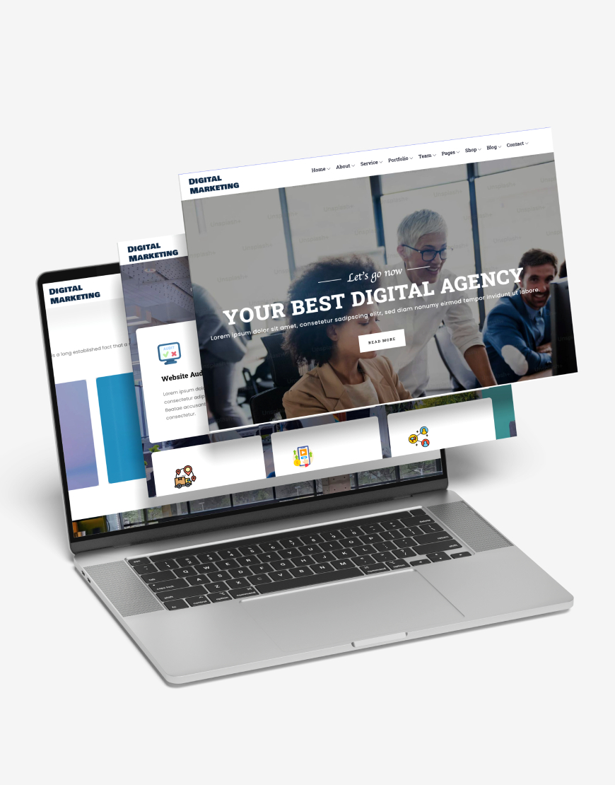 Dijital Pazarlama Web Sitesi