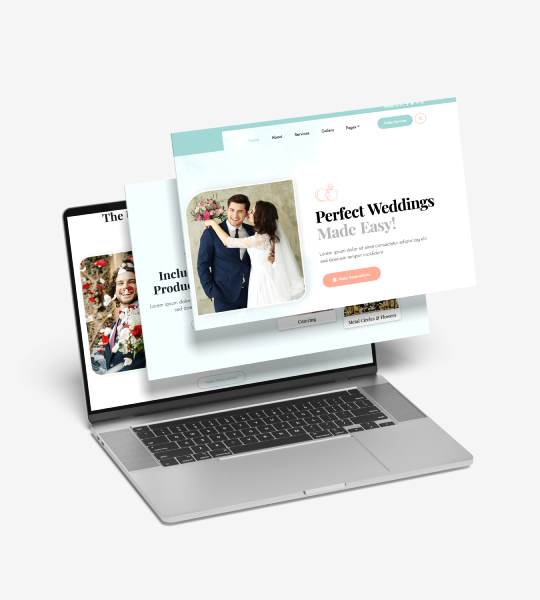 Düğün & Organizasyon Web Sitesi