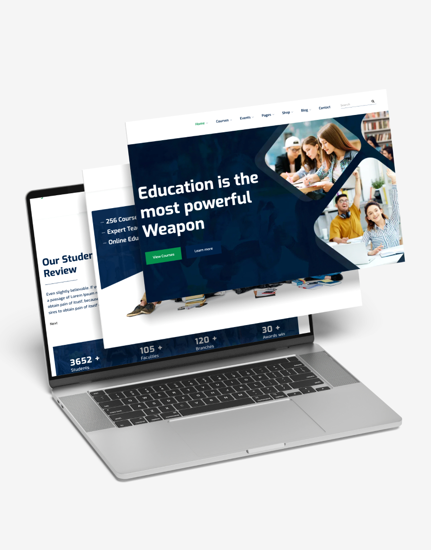 Kurs & Eğitim Merkezi Web Sitesi