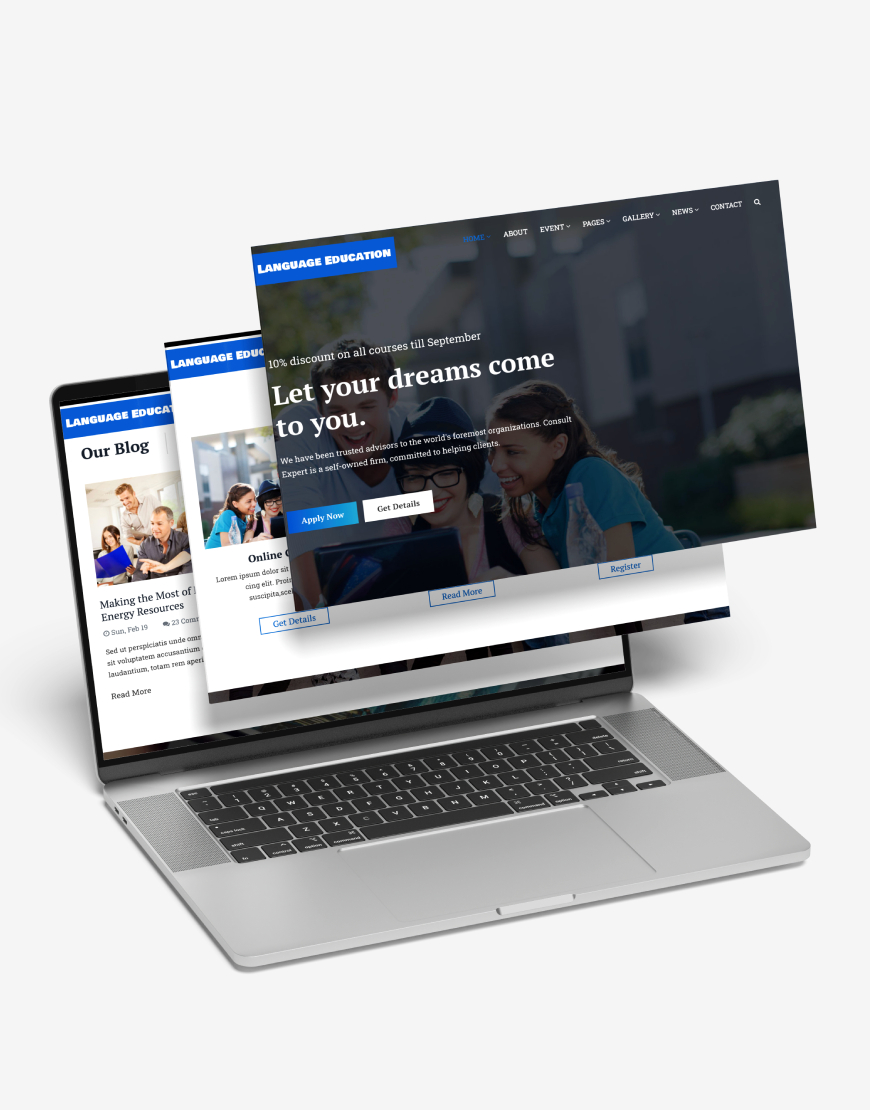 Dil Kursu Web Sitesi