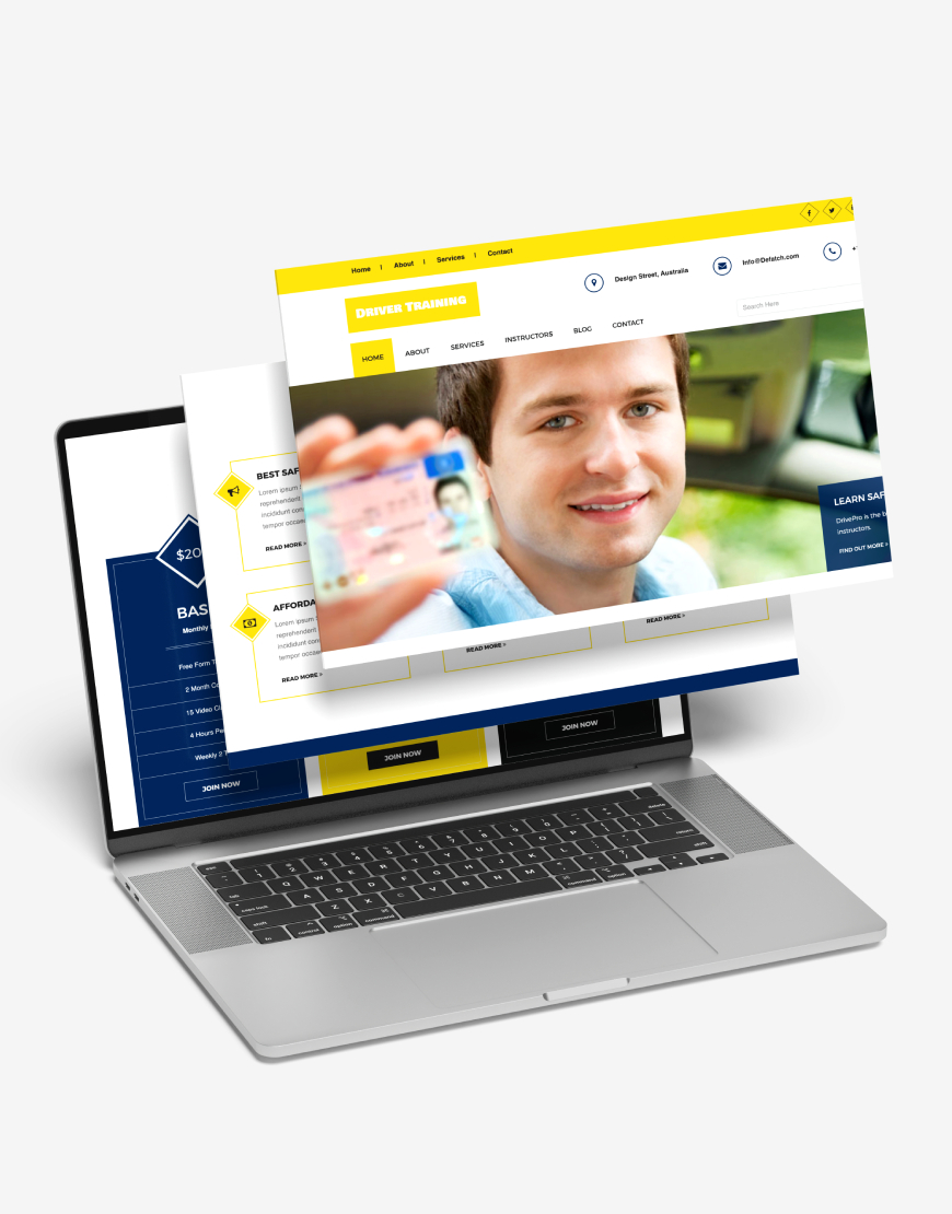 Sürücü Kursu Web Sitesi