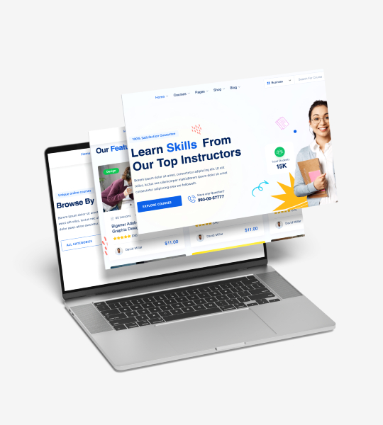 Online Eğitim Platformu Web Sitesi