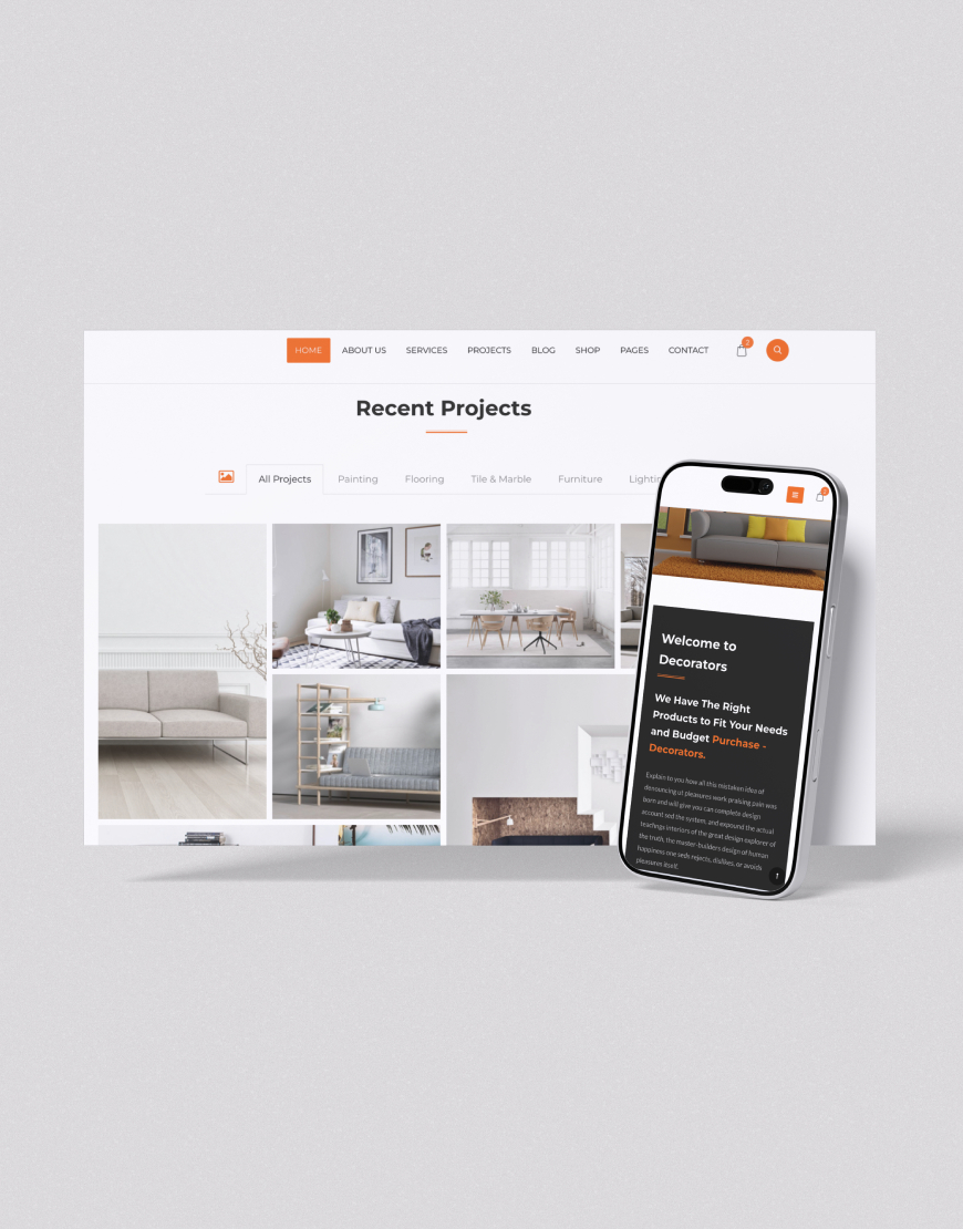 Dekorasyon & Tadilat Web Sitesi