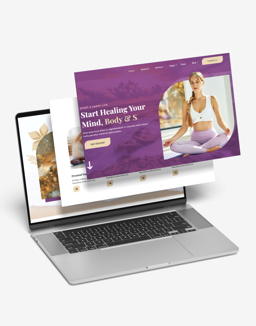 Yoga & Pilates Stüdyosu Web Sitesi