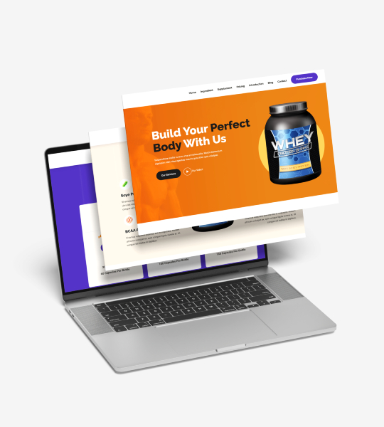 Beslenme & Takviye Ürünleri Web Sitesi