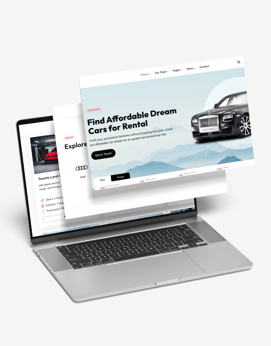 Araç Kiralama Web Sitesi