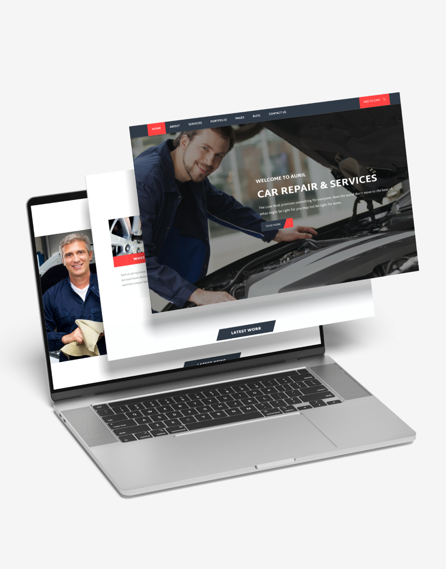 Oto Servis & Tamir Web Sitesi