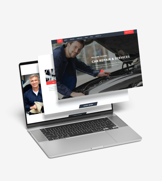 Oto Servis & Tamir Web Sitesi