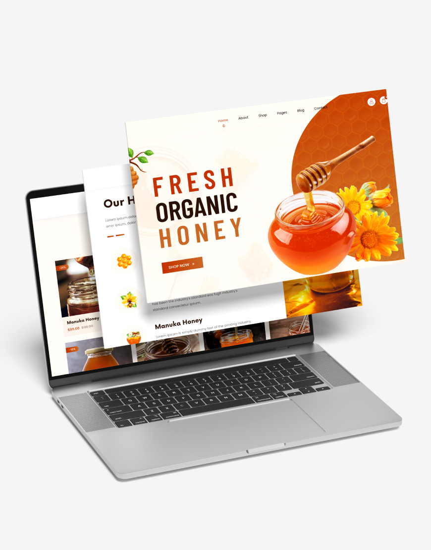 Arıcılık & Bal Üretimi Web Sitesi