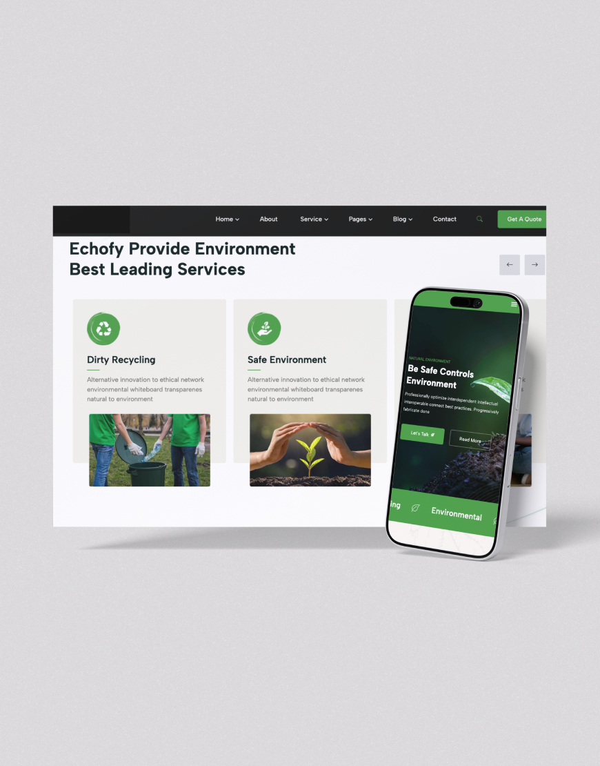 Çevre & Doğa Koruma Web Sitesi