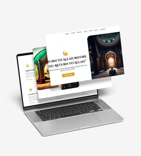 Camiler & İslami Miras Tanıtımları Web Sitesi