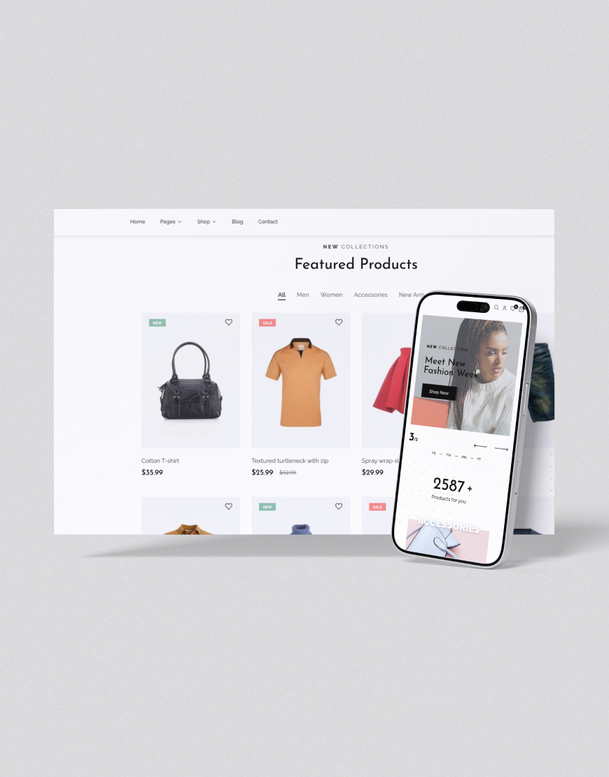 Butik Mağaza Web Sitesi