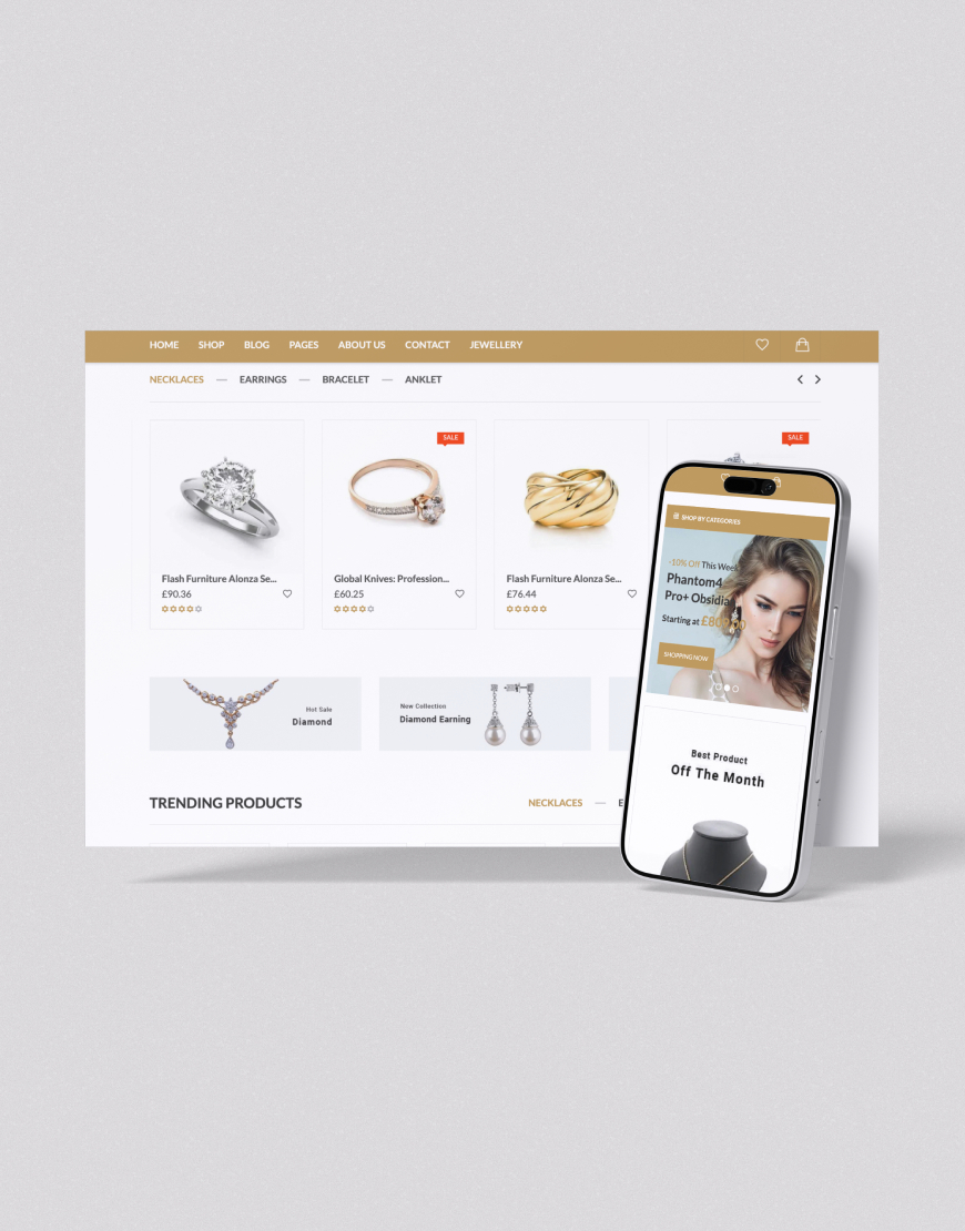 Takı & Aksesuar Web Sitesi