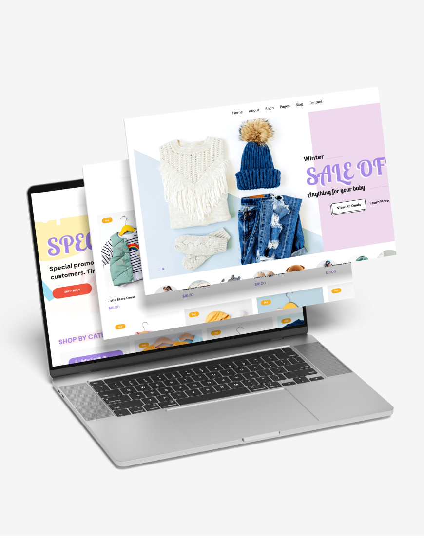 Çocuk Giyim Web Sitesi